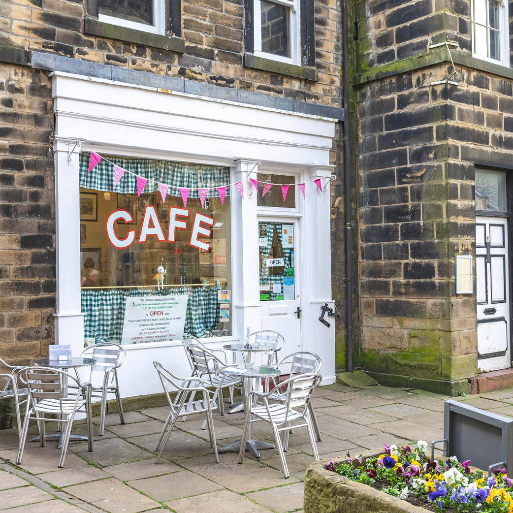 Cafe in Holmfirth, West Yorkshire